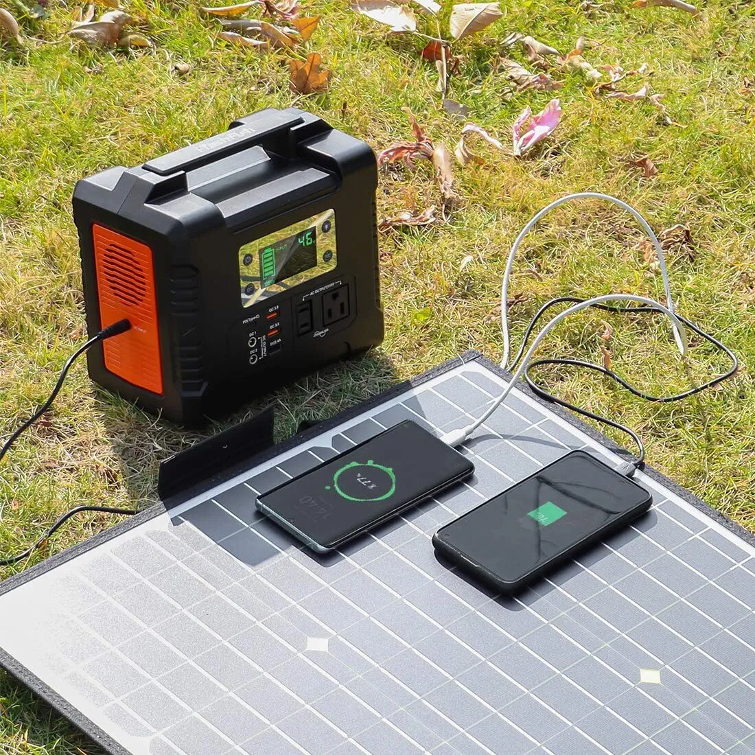FlashFish SP18V100W Portable Solar Panel Foldable Solar Collector For Power Bank