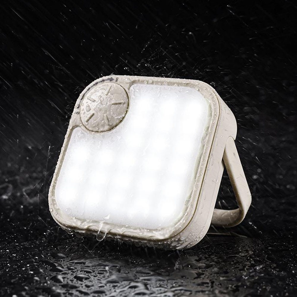 750 Lumens Solar Camping Lantern IP44 Waterproof Dimmable with Hanging Handle