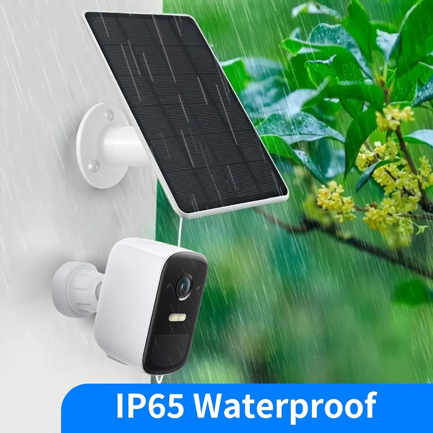 Solar Panel Charger for eufyCam 2 2C SoloCam USB C Waterproof 1 Pack