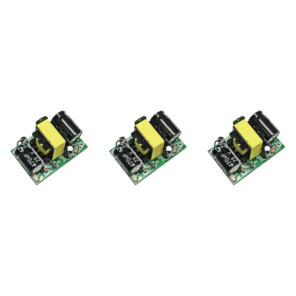 3PCS 4.5W 9V 500mA AC-DC Power Module 90-240V Input 30x20x18mm PCB Size