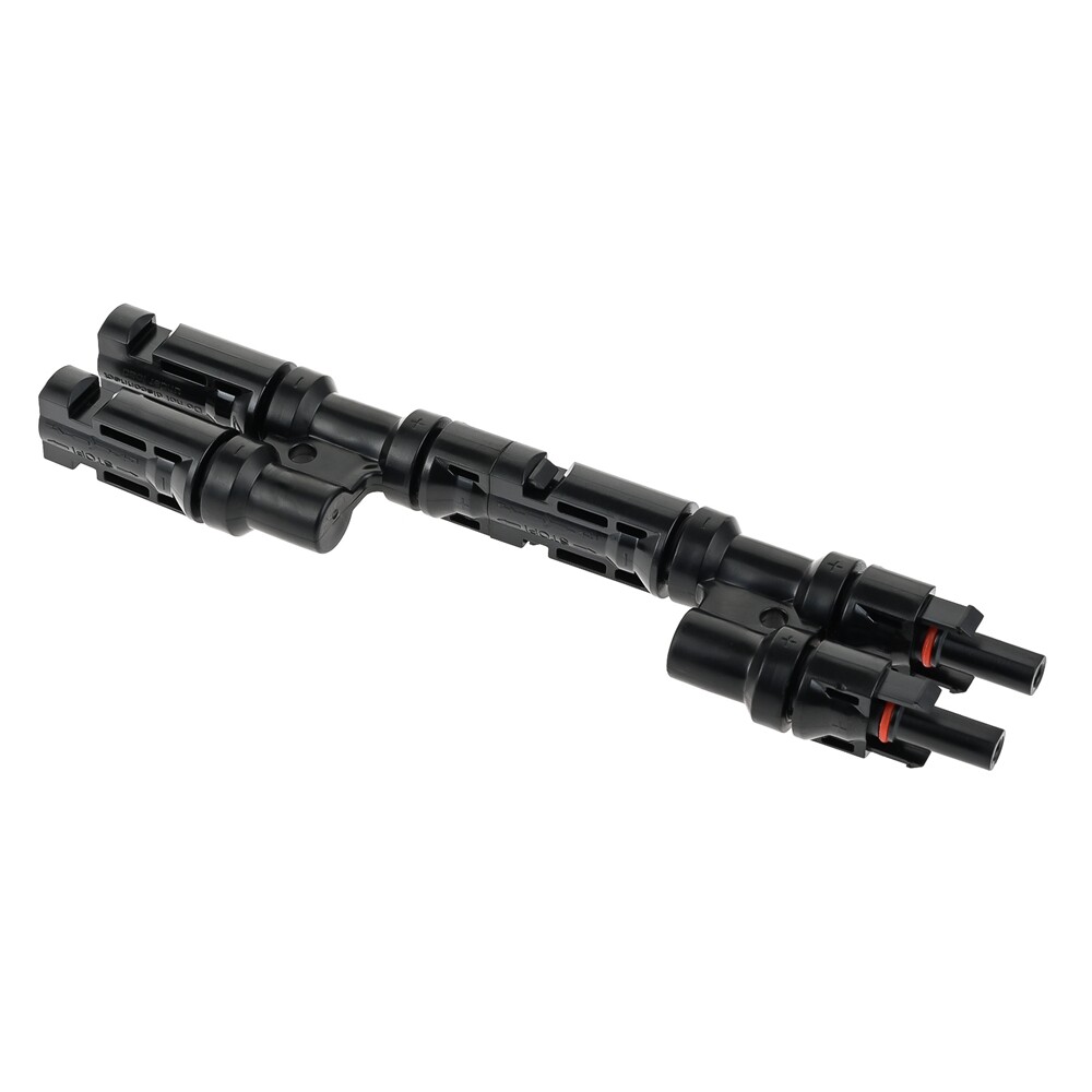 T Branch Solar Panel Connectors Solar Waterproof Adapter Cable 2 to 1 MMF+FFM