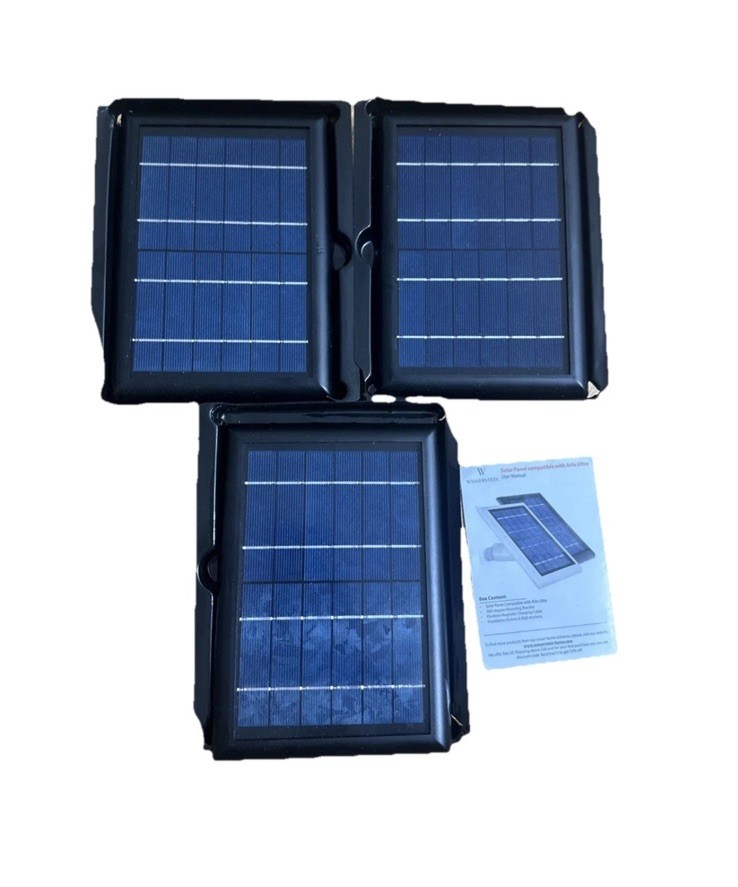 Solar Power Panel for Arlo Ultra Camera Outdoor (3 Pack)