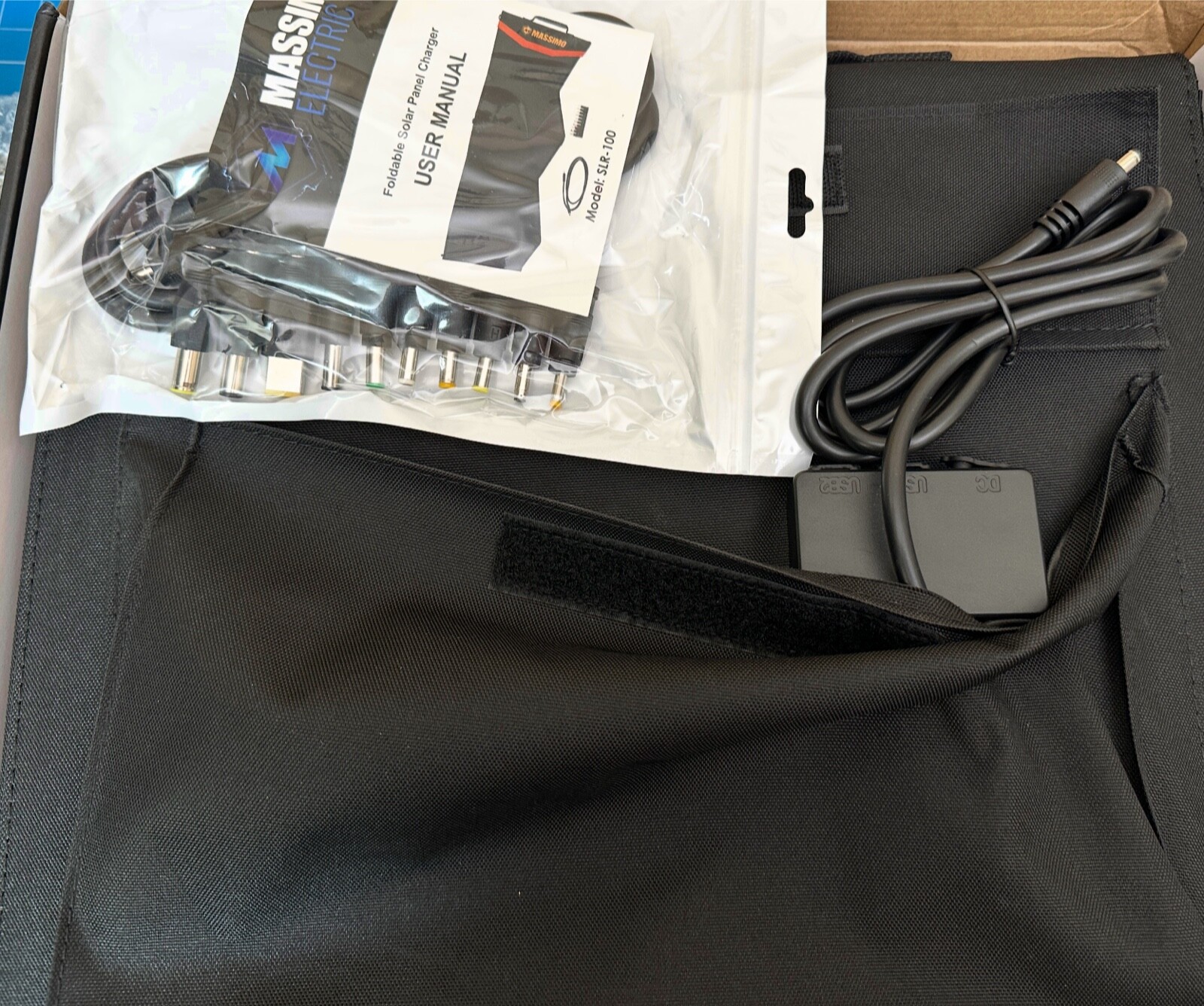 100 Watt Portable Foldable Solar Panel Blanket -Massimo – Charges Power Stations