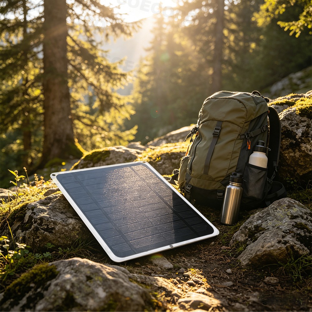 20W Flexible Solar Panel Charger Monocrystalline with USB Output Fast & Charger