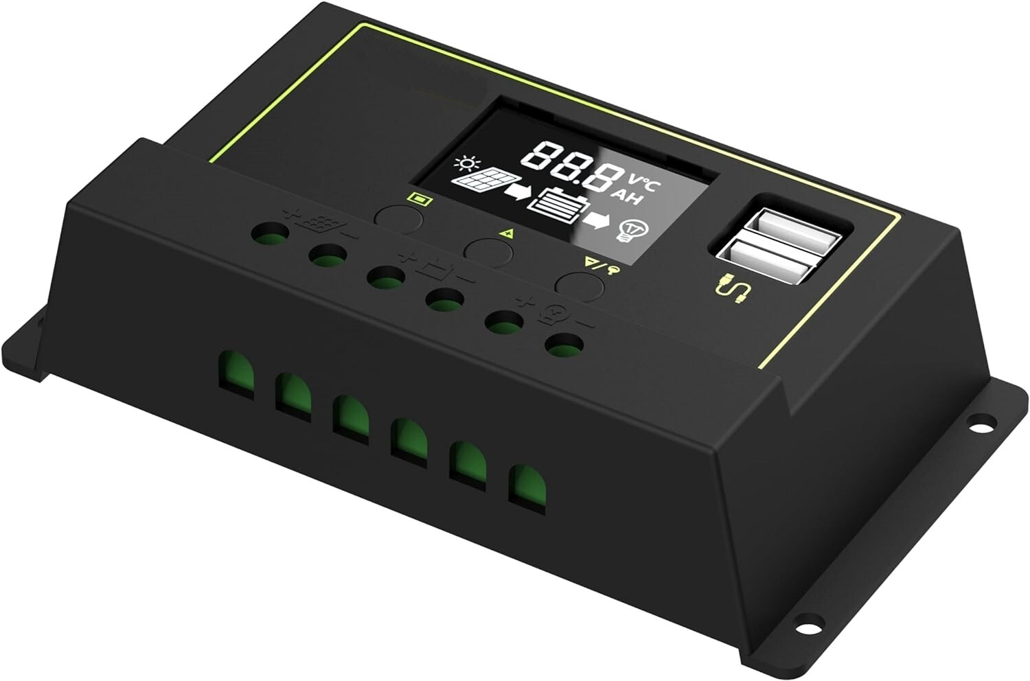 Kit Generator De Panel Solares De 6000W Inversor Con Controlador Para Automóvil.