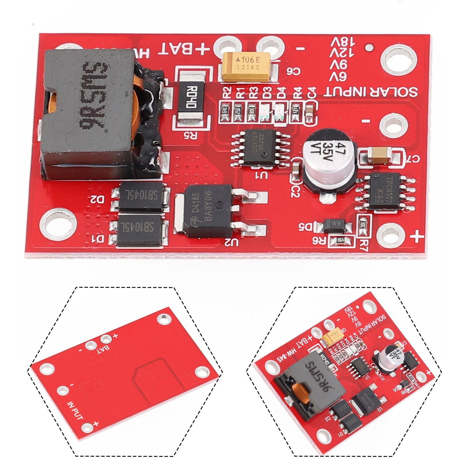 Solar Panel Controller Solar Controller Battery Charger 3A Charger Board