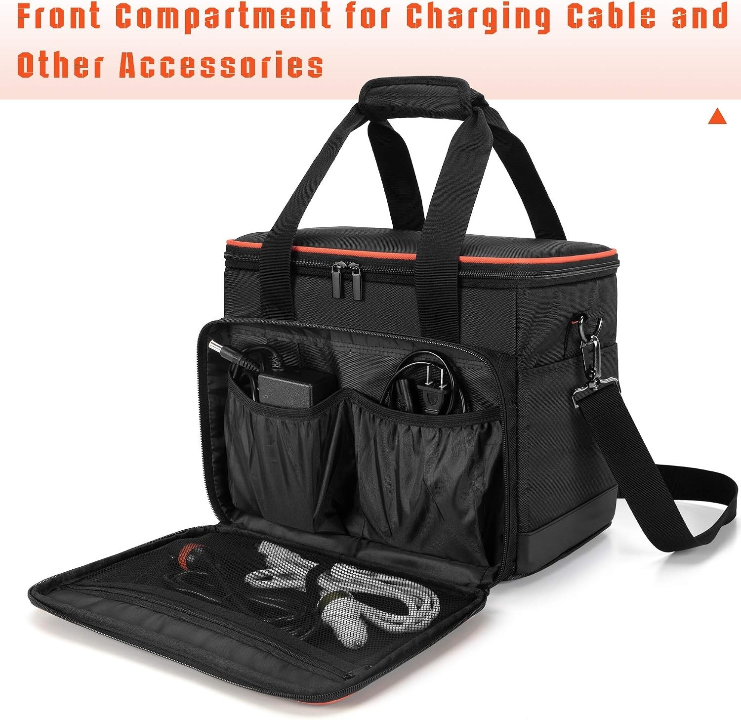 Adjustable Shoulder Strap Case for Jackery Explorer 500 – Lightweight & Durable