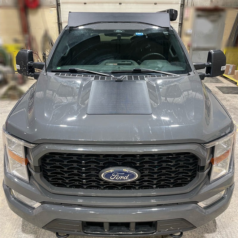 Overlanders Lensun 60W Hood Flexible Solar Panel for Ford F-150 (2021-Present)