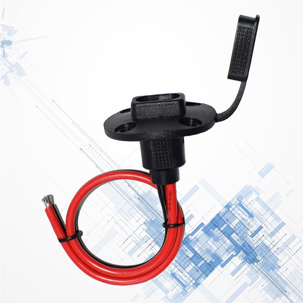 12 V Sidewall Plug Prefabricated Power Cord Cable Connector Solar Panel