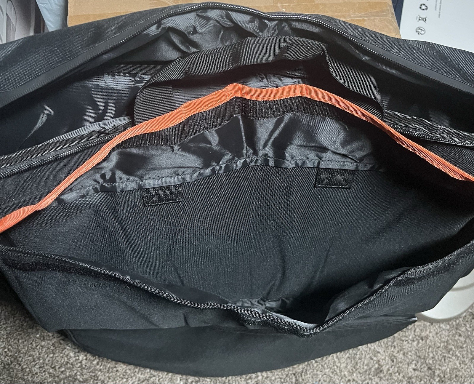 Solar Panel Storage Bag for 2 Solar Panels, (3 ) Storage Compartments . ( New )