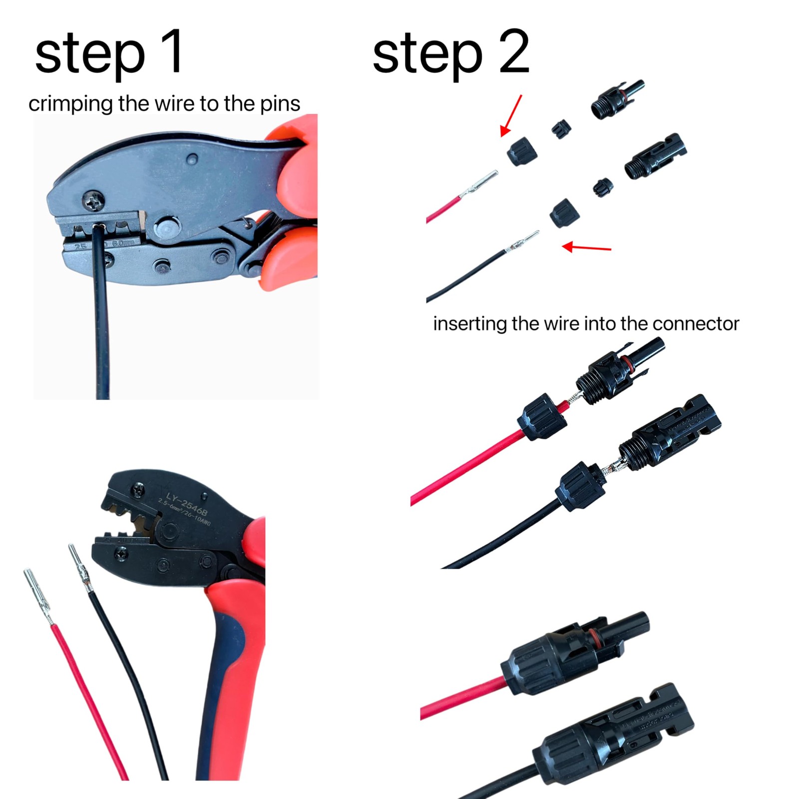 200PCS Solar connectors with Four spanners Solar Panels Connector IP67 Waterp…