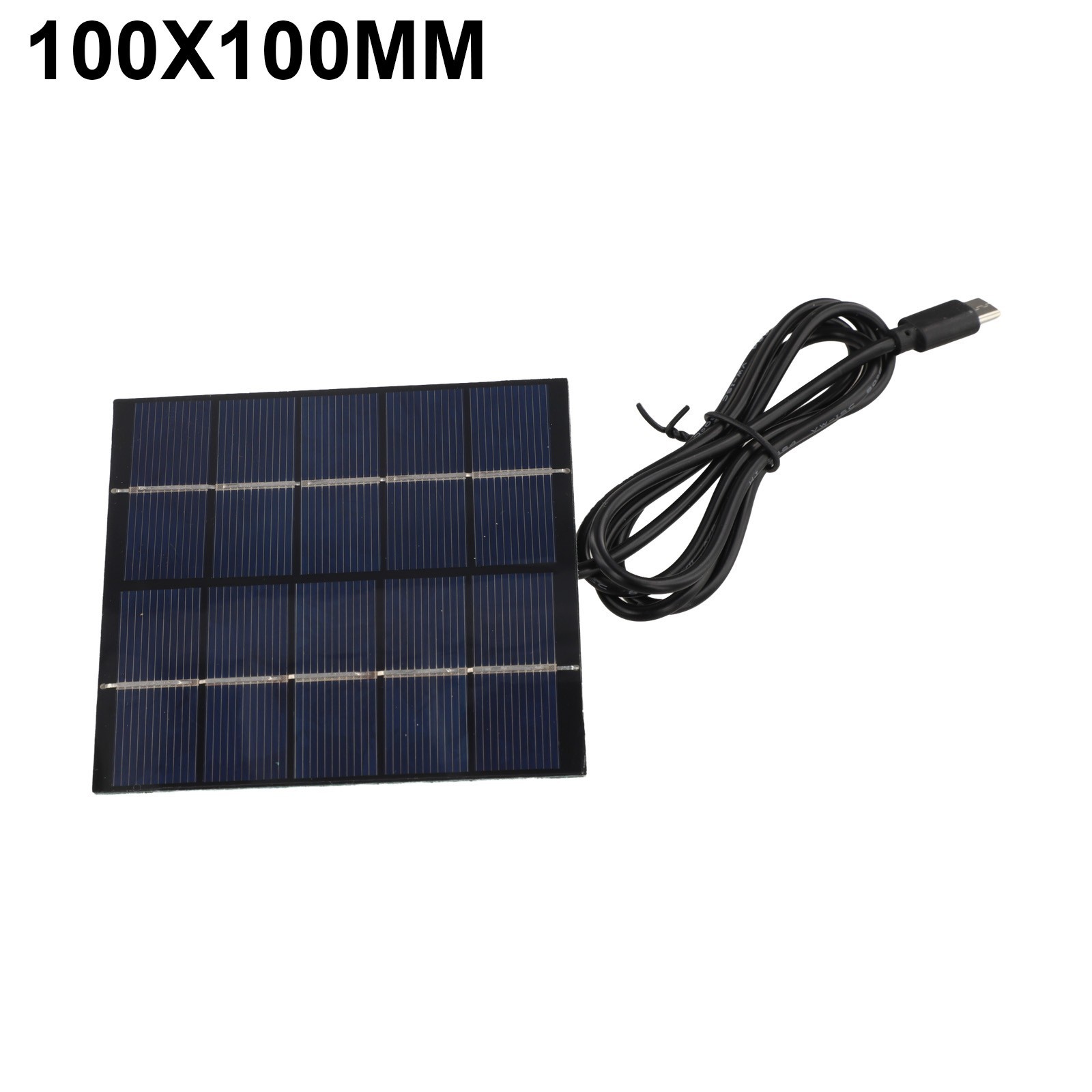 Outdoor Charger 1 Meter USB Cable 1.5W Solar Output Compatible Mobile Devices