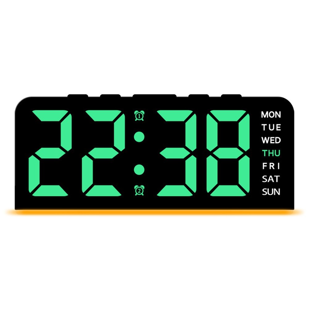 Alarm Clock Home Decor Clear Time Visibility Light And Atmosphere Lamp