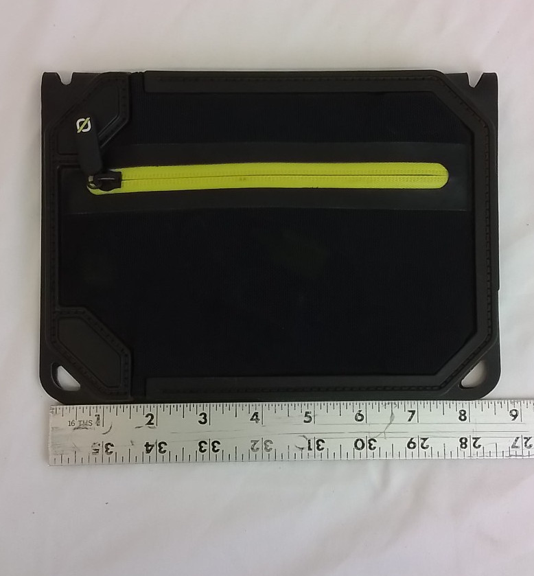 Goal Zero Nomad 7 Portable Solar Panel Missing Batteries Tested Working #J4155