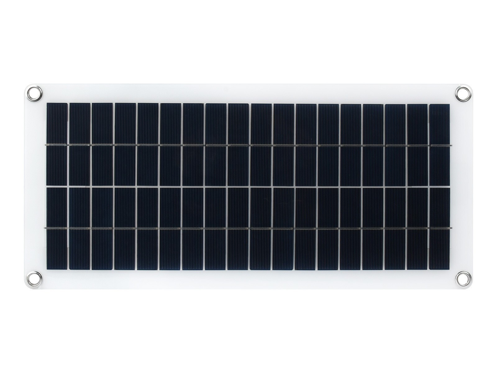 Waveshare 18V 10W Semi-flexible Polycrystalline silicon Solar Panel Supports 5V