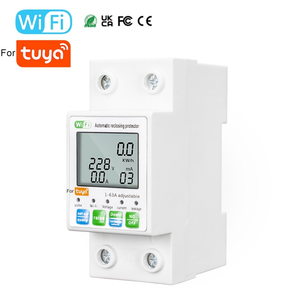 Voltage Measurement WiFi Smart Meter Smart Current Meter Easy Installation