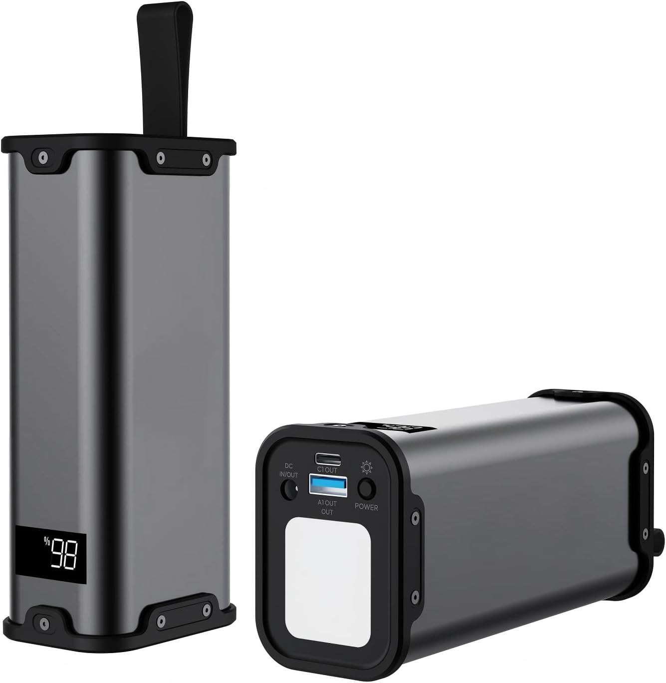 Portable Power Station 99Wh 70W(140W Peak) Laptop Charger, 1.3Lb Lightweight Sma