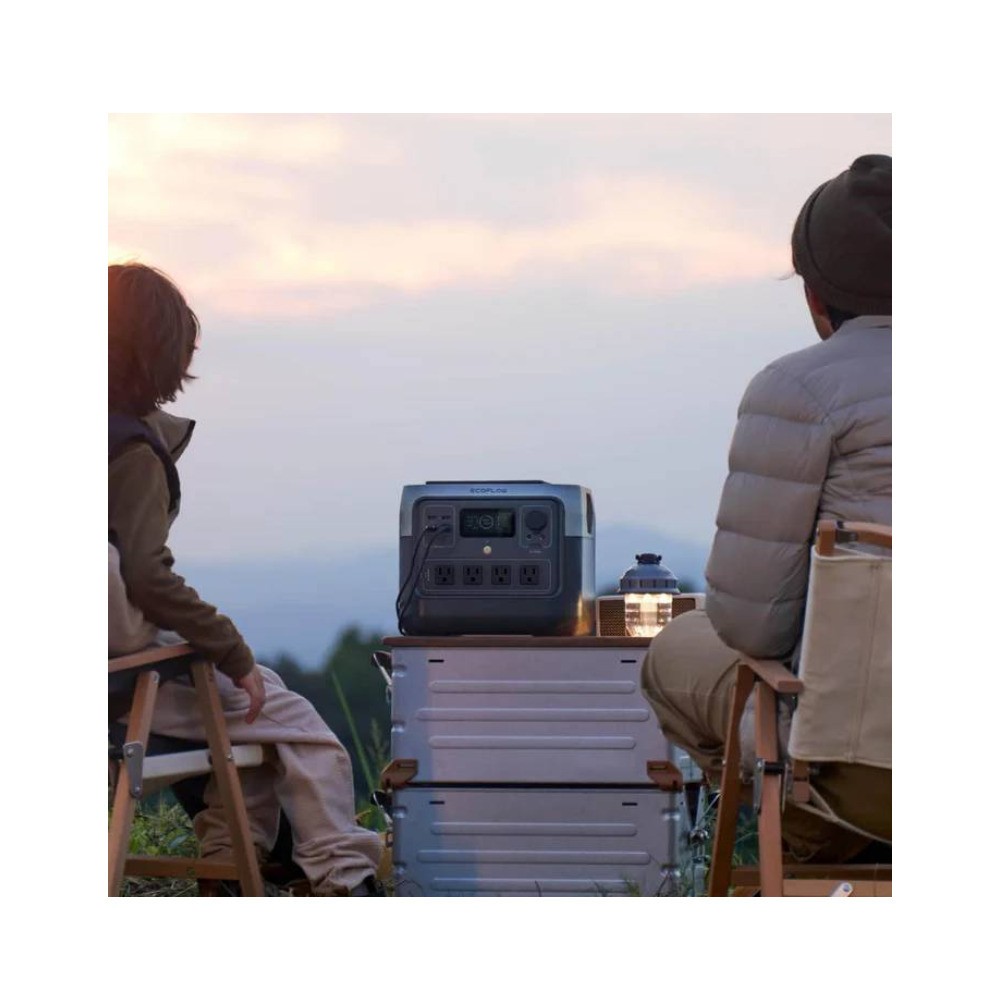 EcoFlow RIVER 2 Pro 768Wh 800W Portable Power Station 220-Watt Solar Panel