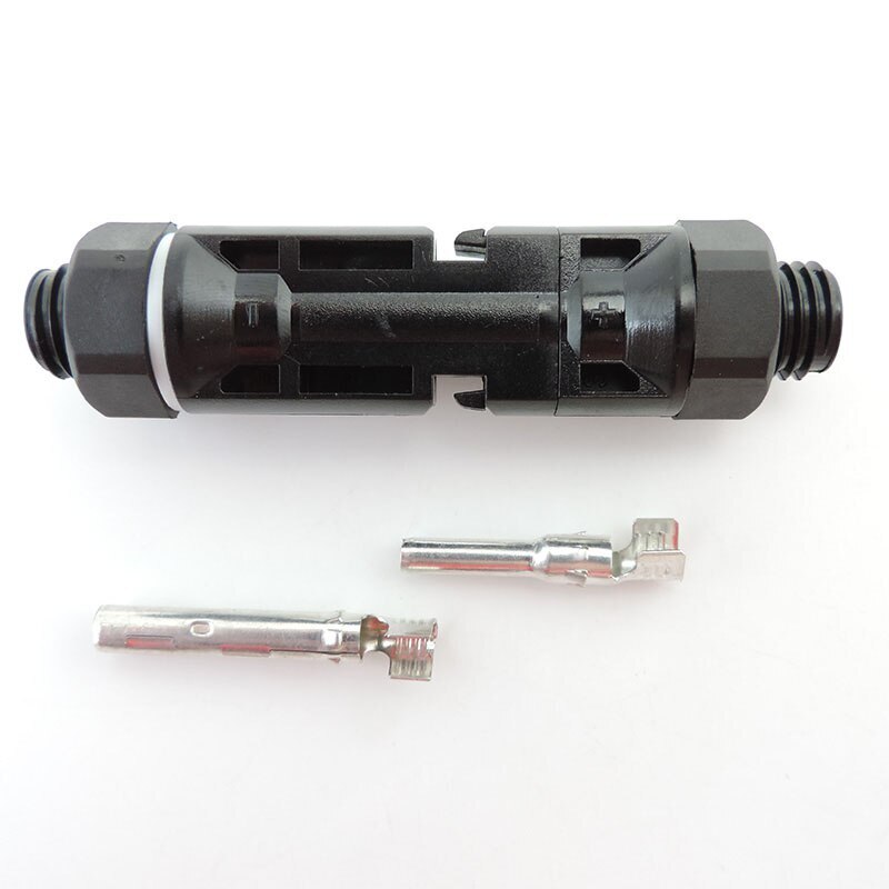 For Photovoltaic Solar Panel Connector Chassis Mount Plug Connector Waterproof
