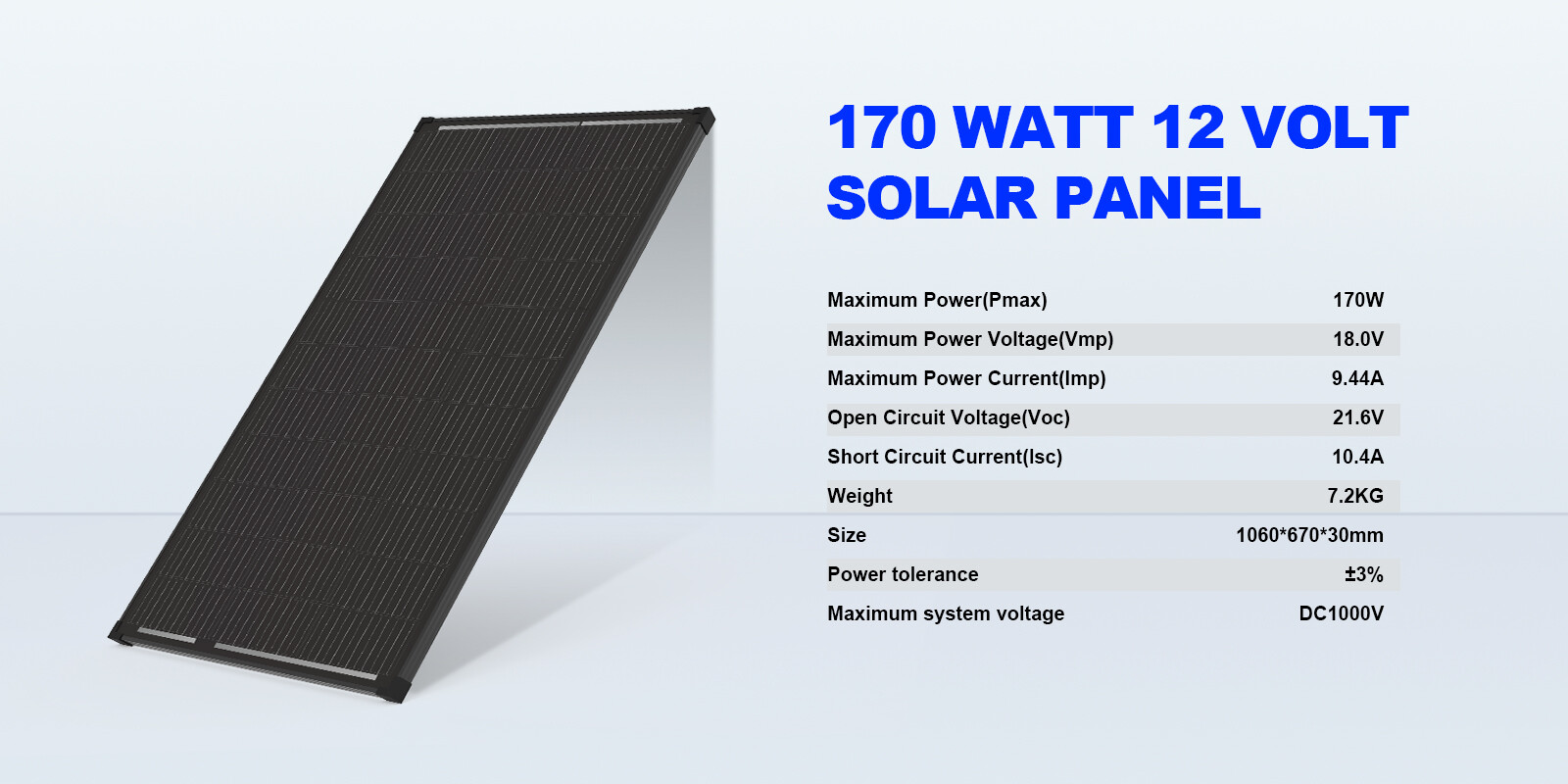 200W Watt Solar Panel 12V Mono Battery Charging Home Boat Camping RV Off Grid