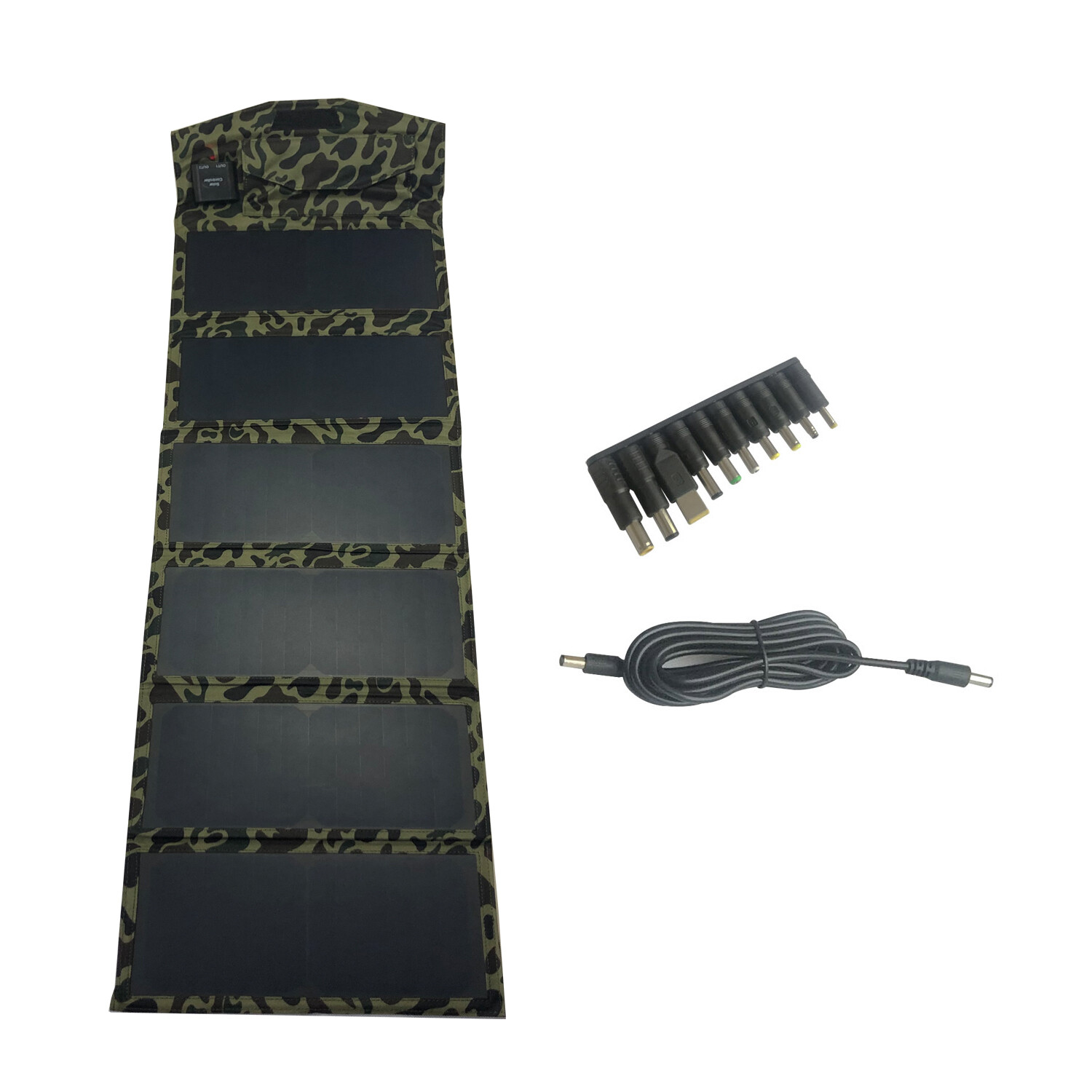 40W Portable Folding Solar Panel Charger 18V/5V for Phone Tablet 12V Battery