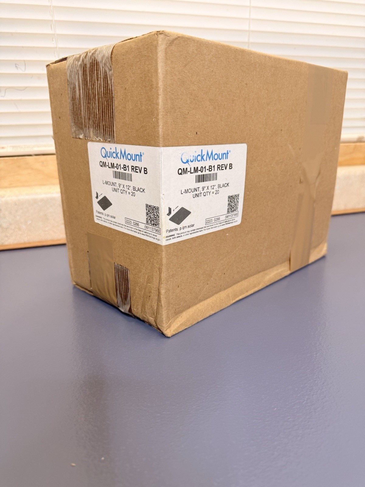 20x Quick Mount QM-LM-01-B1 REV B PV Solar Shingle Roof Attachments Box Of 20