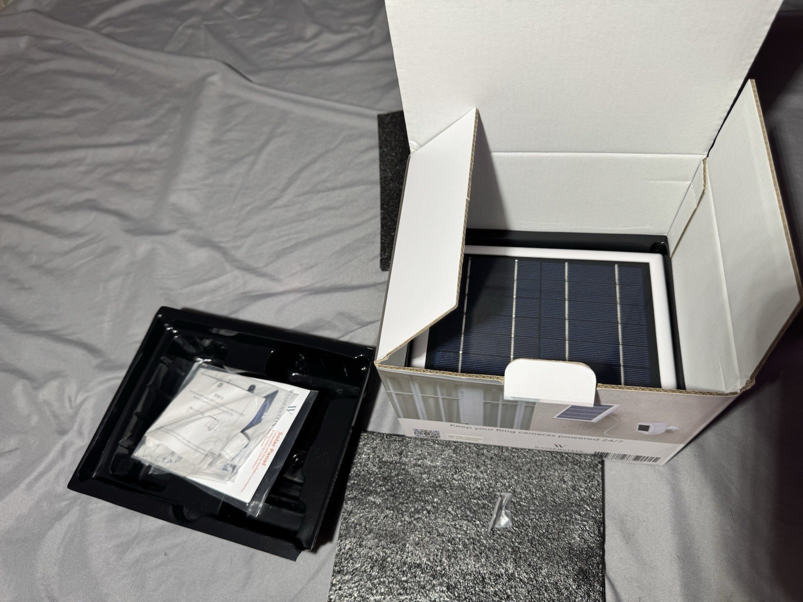 Wasserstein Solar Panel, Solar Panel Charger Single Solar Panel ONLY w/hardware