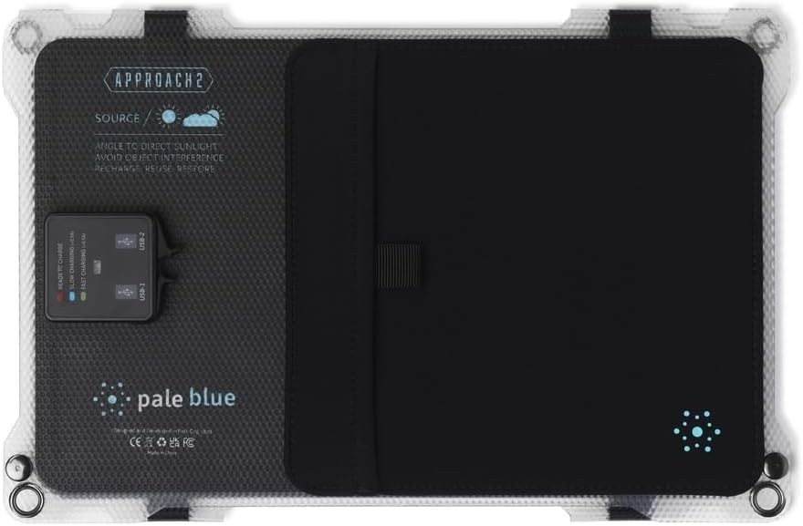 Paleblue Approach 2 Portable Solar Panel Charger – 21 Watts – Triple Panel T39-2