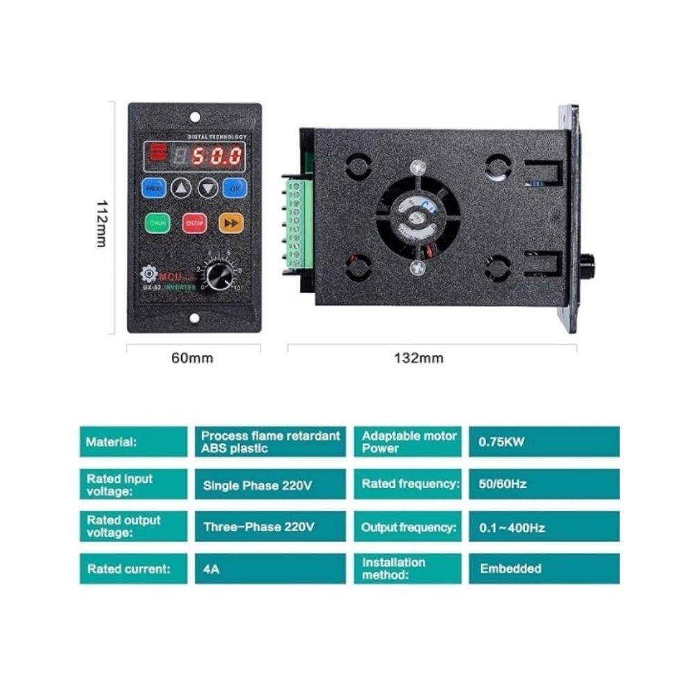 VFD Inverter Over-voltage Protection Over-current Protection For Rotary Hot Pots