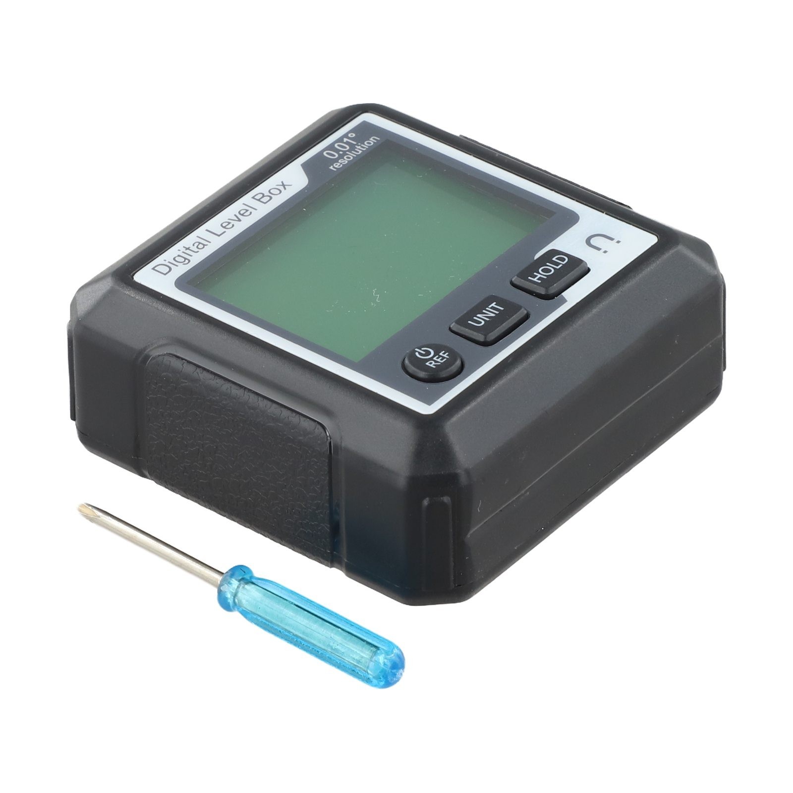 Digital Protractor with Magnetic Attachment and Compact Portable Design