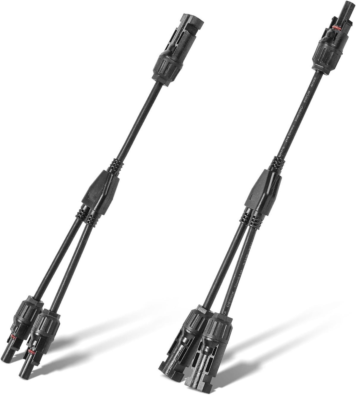 Weather-Resistant Solar Panel Y-Splitter Connectors – 30A Certified Performance