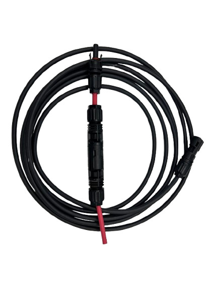 Pair 10AWG or 12AWG with in-line fuse 1000v 15A PV extension cable PT UL listed