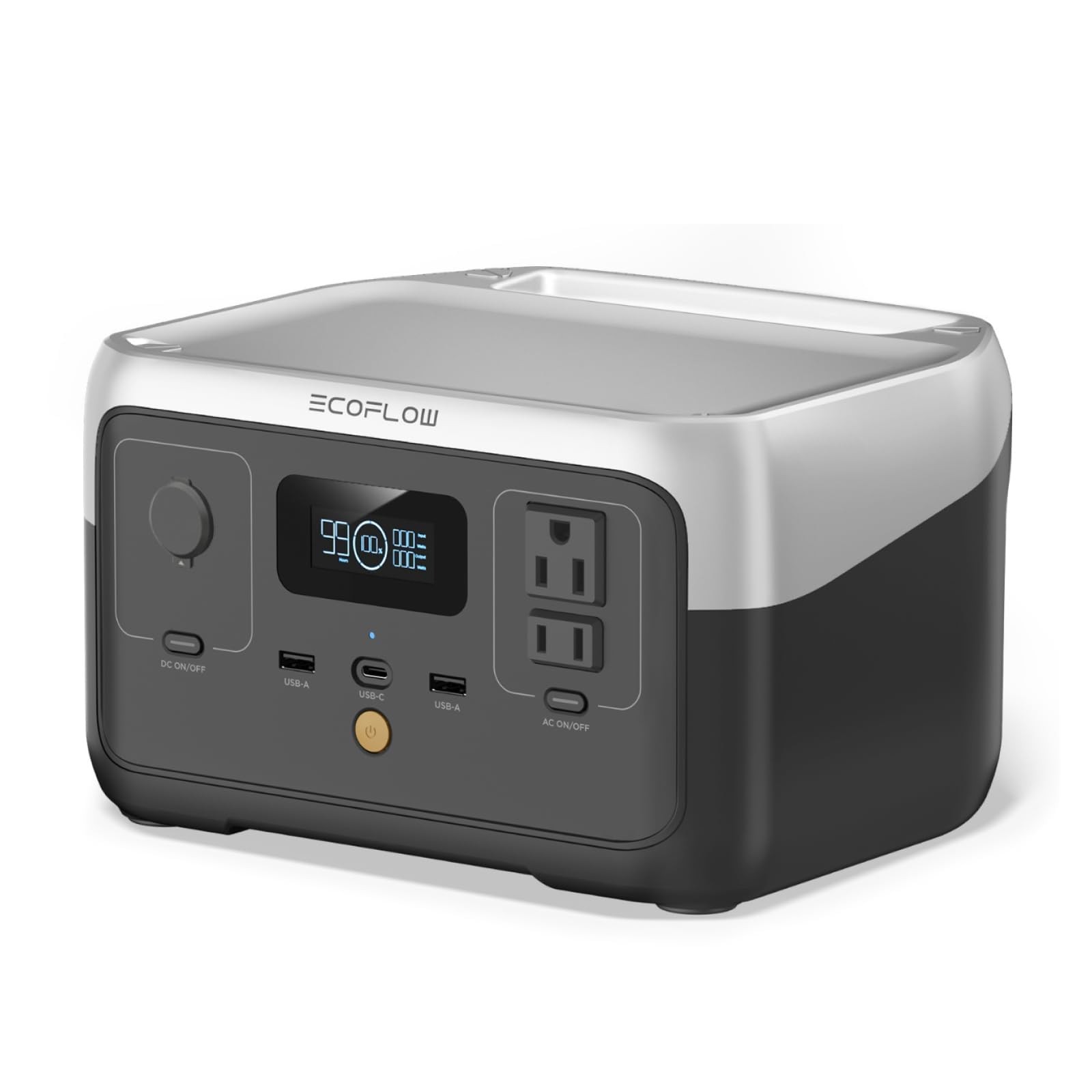 Portable Solar Generator RIVER 2 EF ECOFLOW 256Wh LiFePO4 Fast Charge