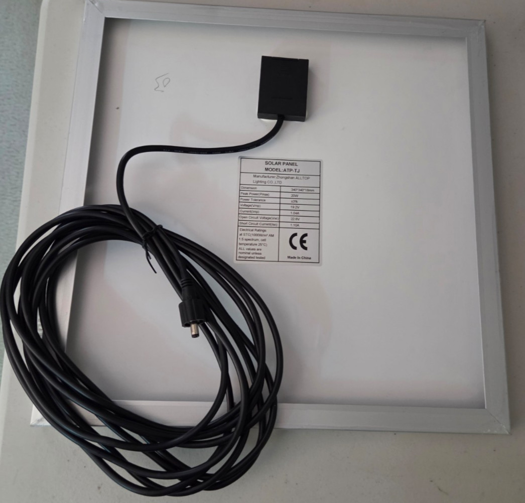Alltop lighting company ATP-TJ 19.2 VOLT Solar panel 1 amp