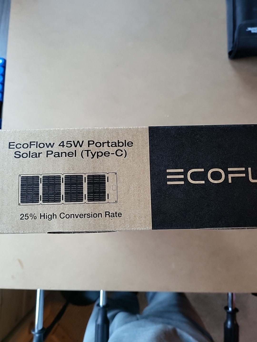 ECOFLOW SOLAR PANEL 45W Portable Type-C Packge Sealed