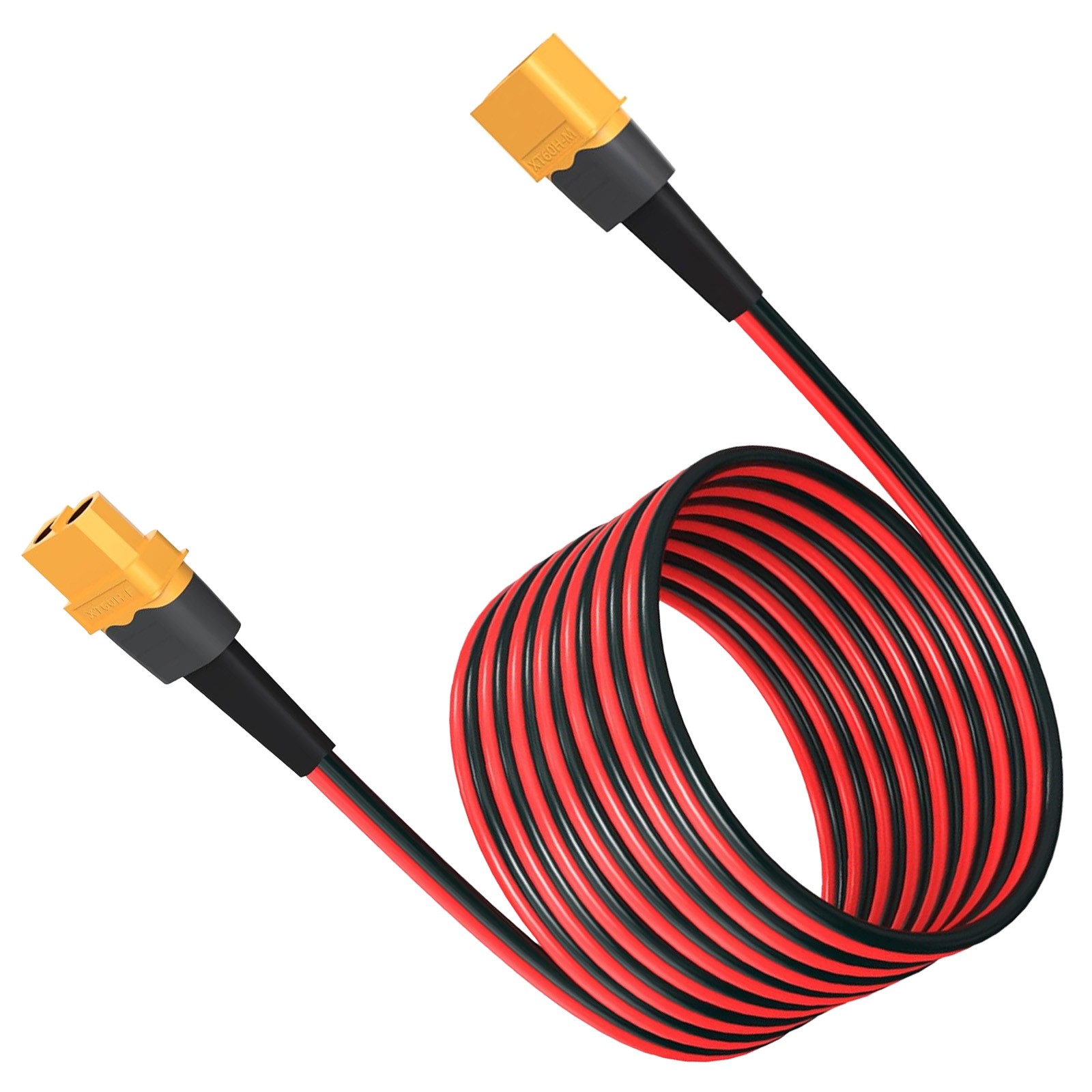 10 AWG XT60 Male to XT60 Female Connector Solar Extension Cable Wire for RC Lipo