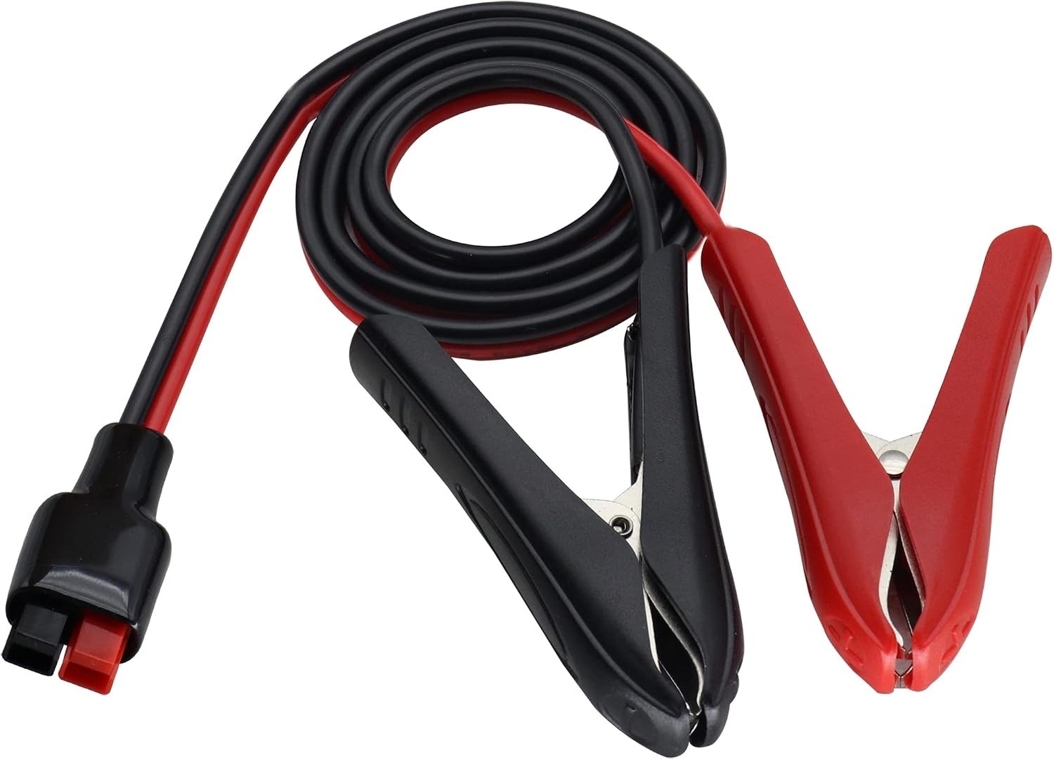 12AWG 45A Solar Connector Cable with Alligator Clips – 3.3ft Durable Power Link