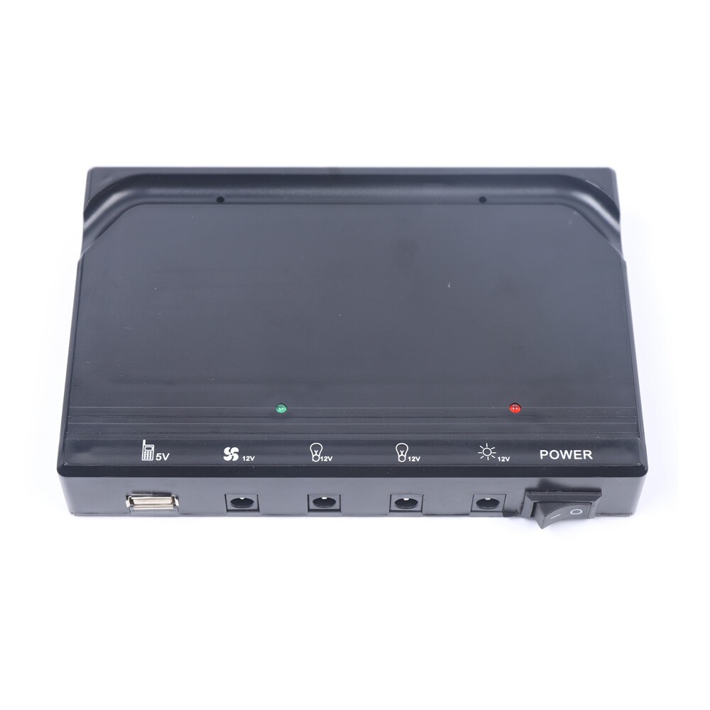 Portable Solar Power Panel Generator Kit Camping Battery Pack Power Station USA