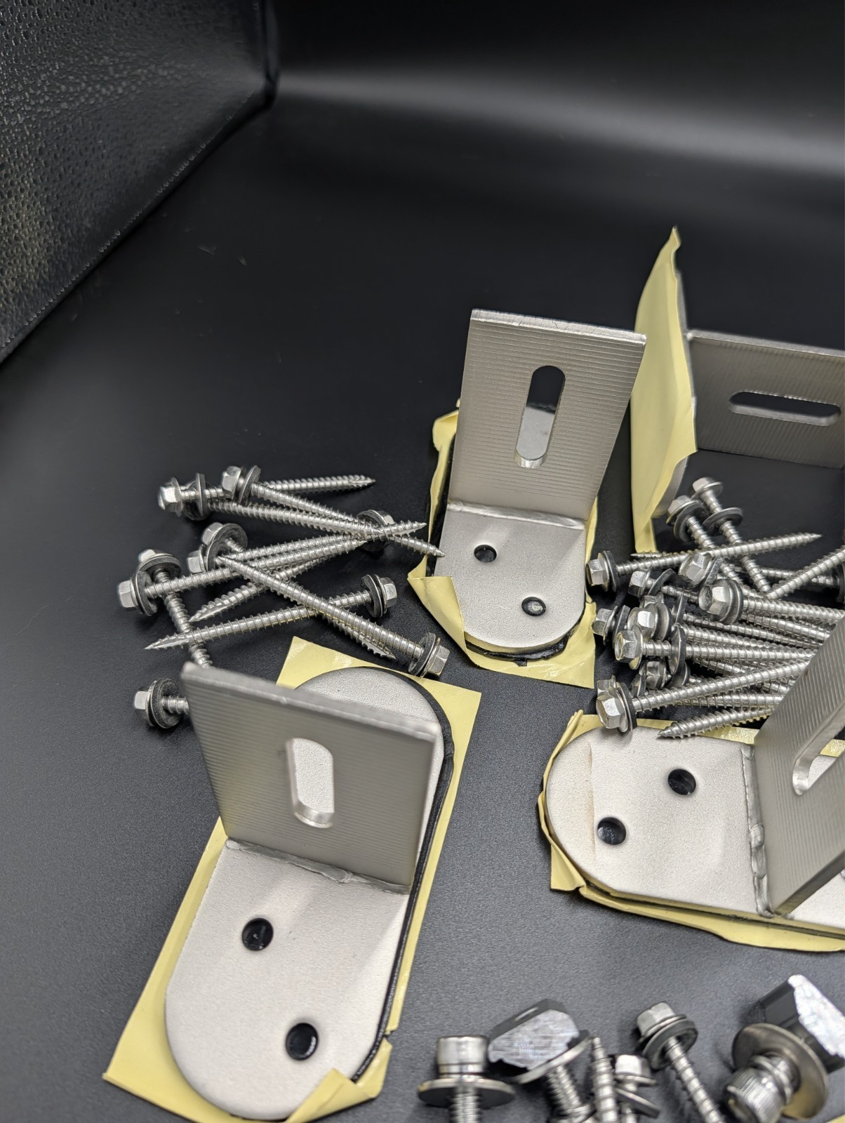 Solar Mount T-Bracket with Hardware – Pack of 8