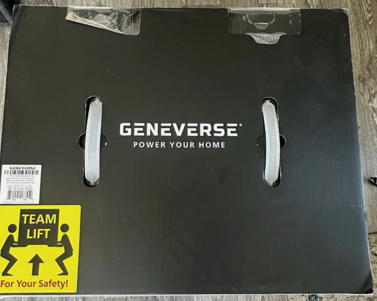 [FREE SHIP]Geneverse HomePower ONE PRO + 2x 100W Solar Panels + Generator