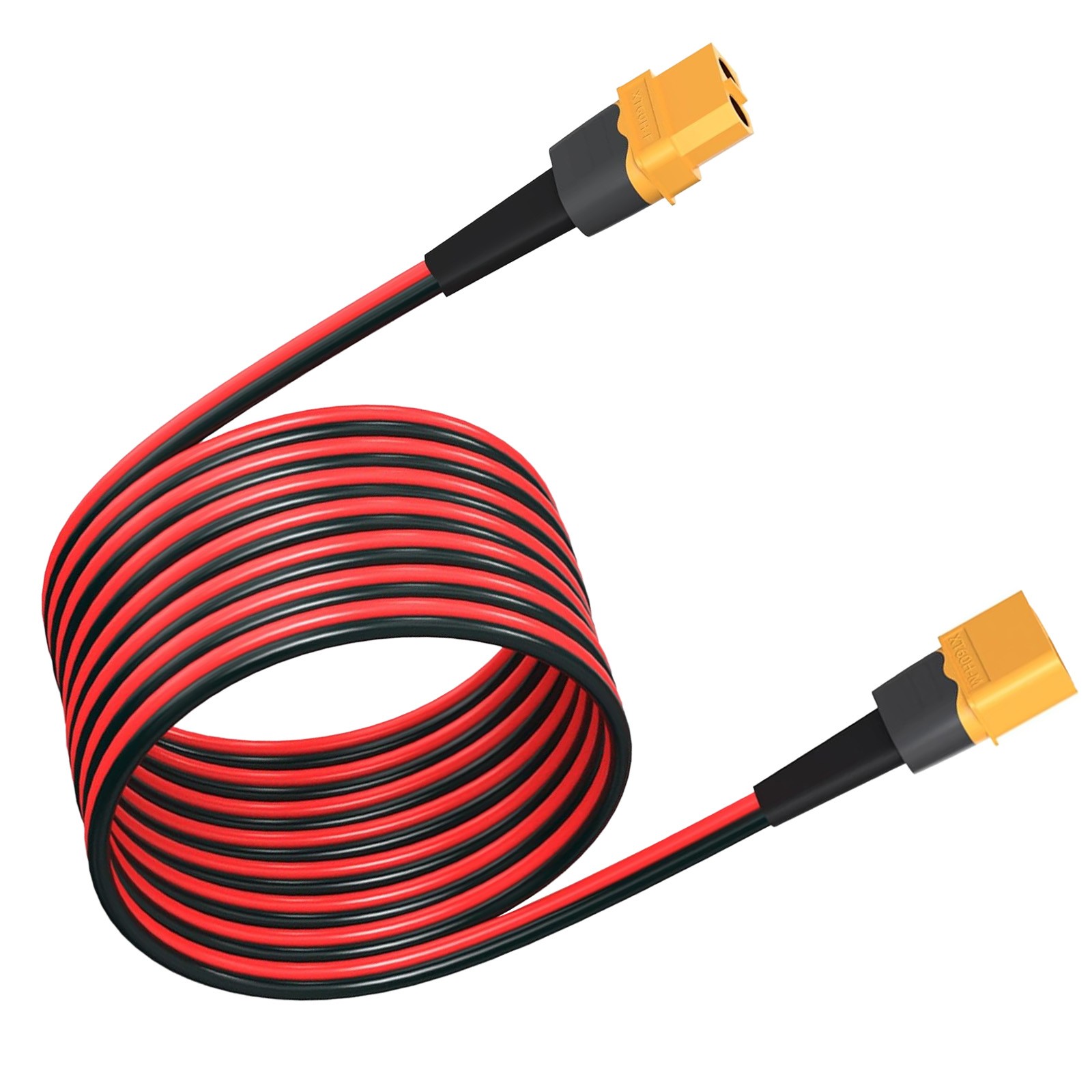 10 AWG XT60 Male to Female Extension Cable Solar Wire for RC Lipo Battery