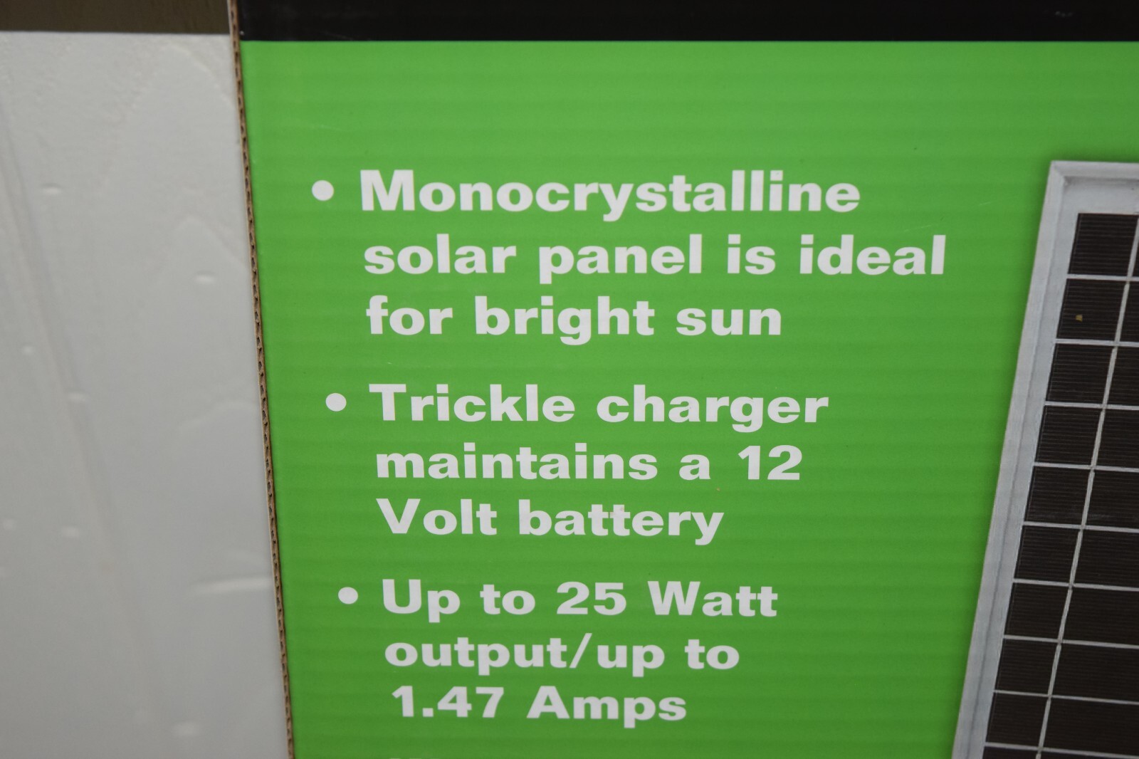 Nature Power Monocrystalline Solar Panel, 25 Watts, Model# 15025 – Brand New!