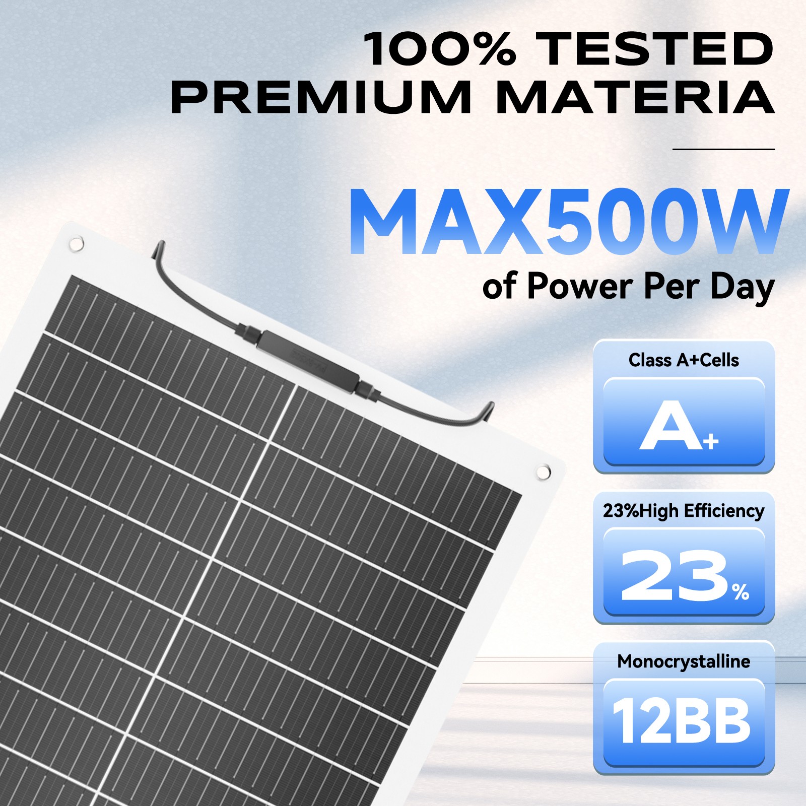 100W 200W 300W 12V Solar Panel Solar System Home Boat Charging Camp Power Carava