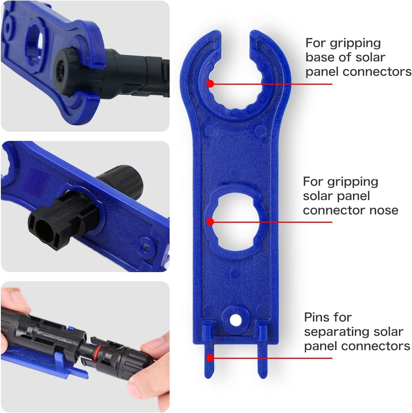 6 Pairs Waterproof Male/Female Solar Panel Connectors – Rated, Easy Install