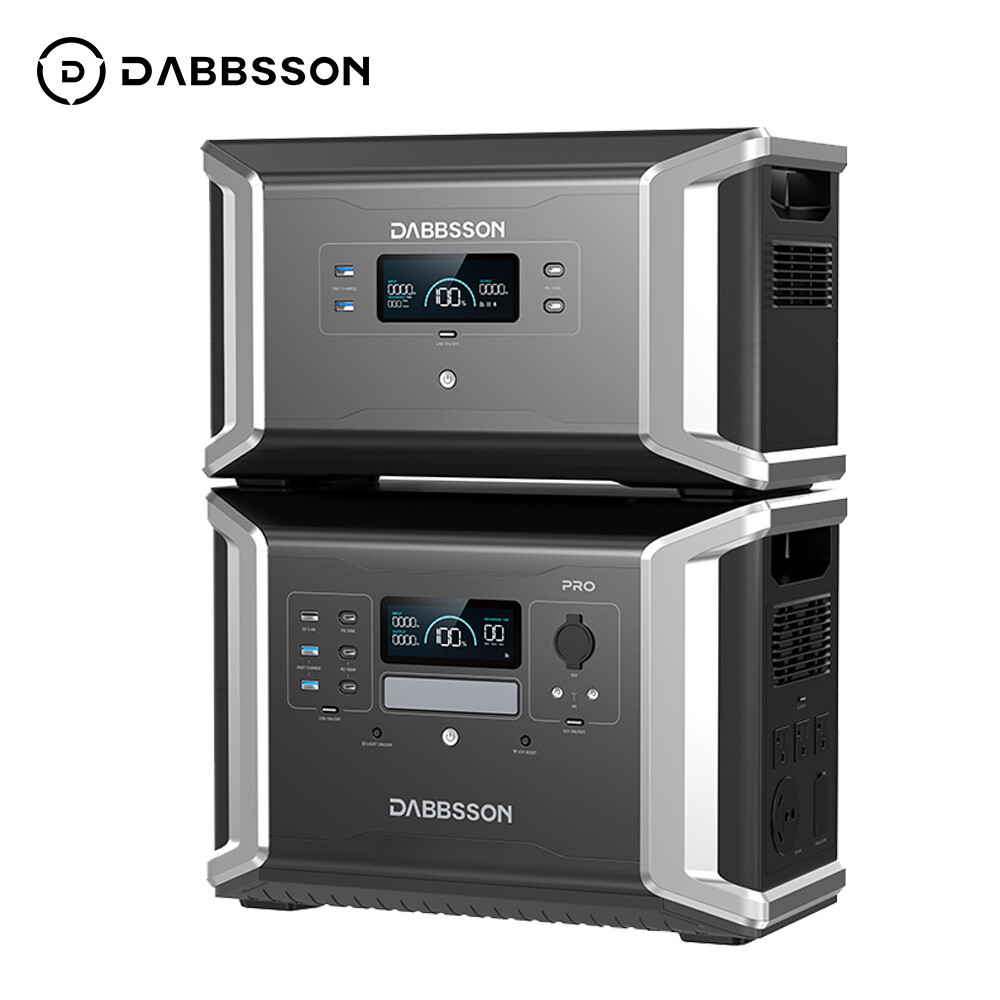Dabbsson Portable Power Station 3532Wh Solar Generator for Outdoor Home Backup