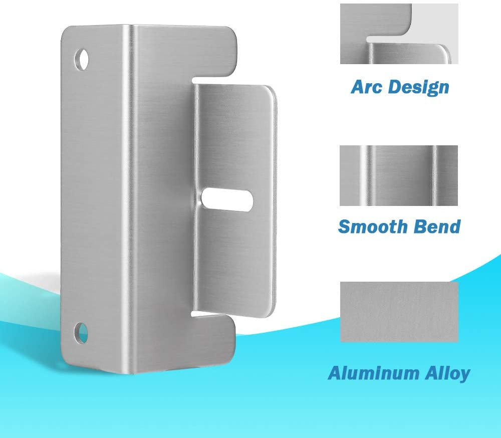 4Pcs Solar Panel Mounting Z Brackets Aluminum – RV Boat Wall Off Gird Roof Inst