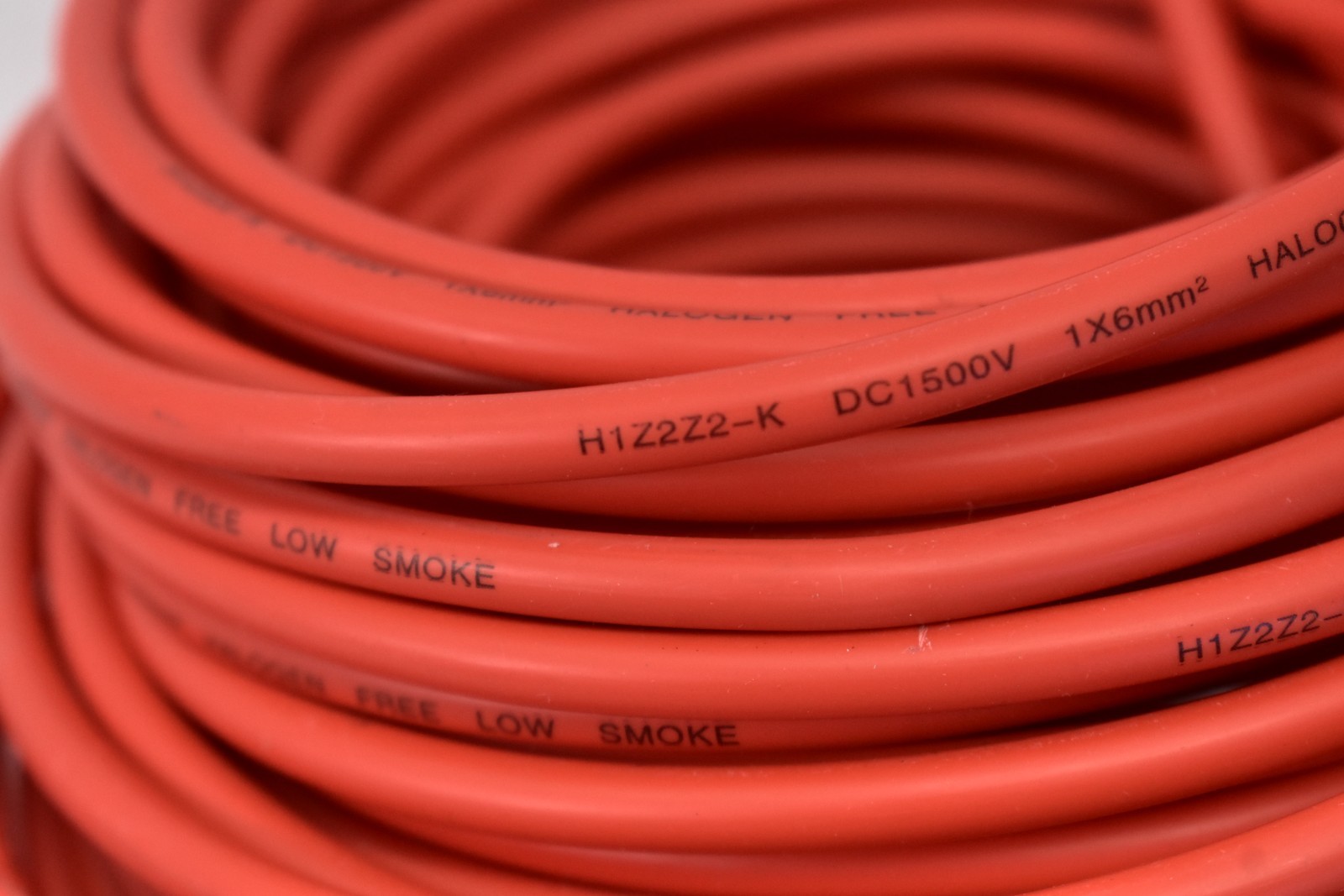 Solar Panel Extension Cable 30 Meters H1Z272-K MC4X6-R-30M Spliced End