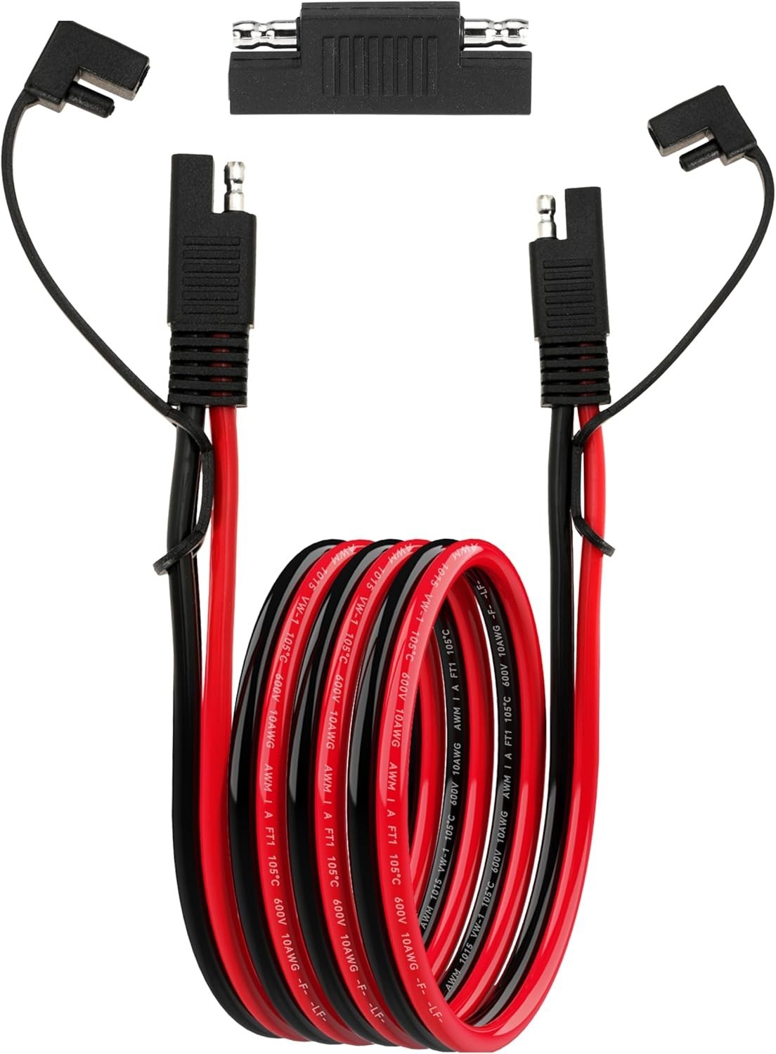 6FT 10AWG SAE Extension Cable, SAE Connector Cable Quick Disconnect