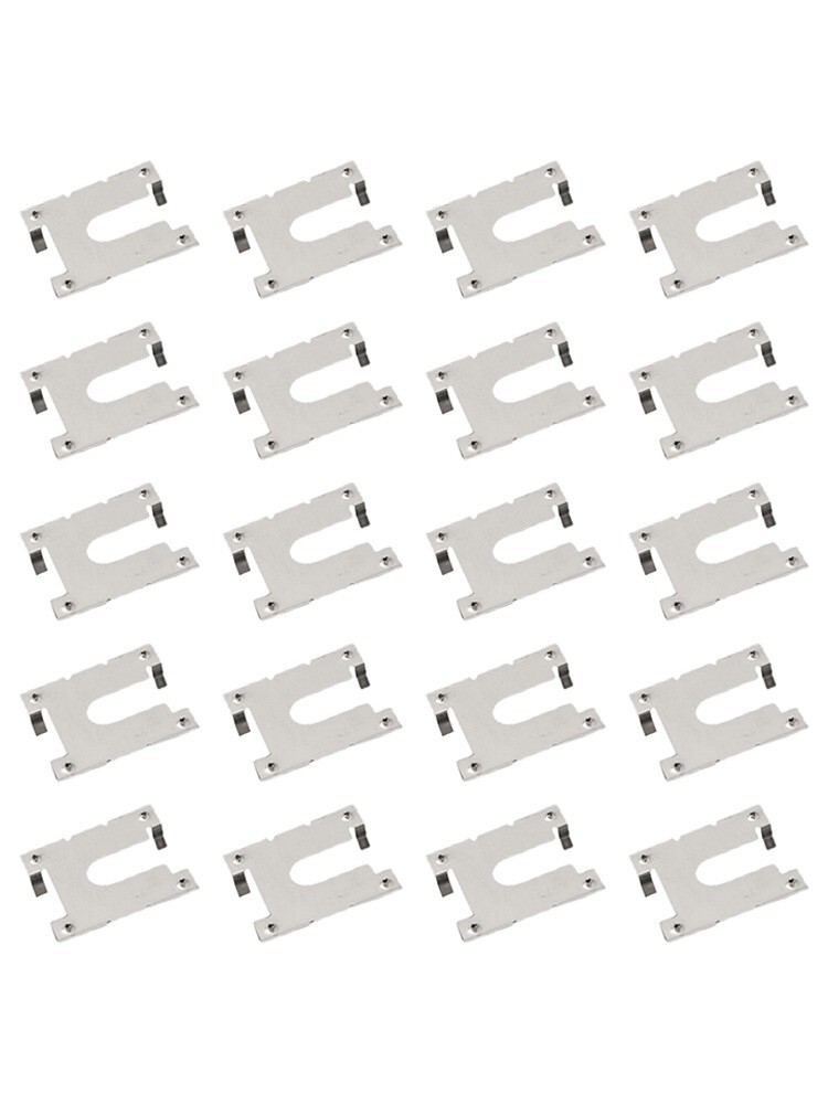 20pcs Earth Plate Grounding Clip Solar Panels PV Roof Fitting Stainless Steel