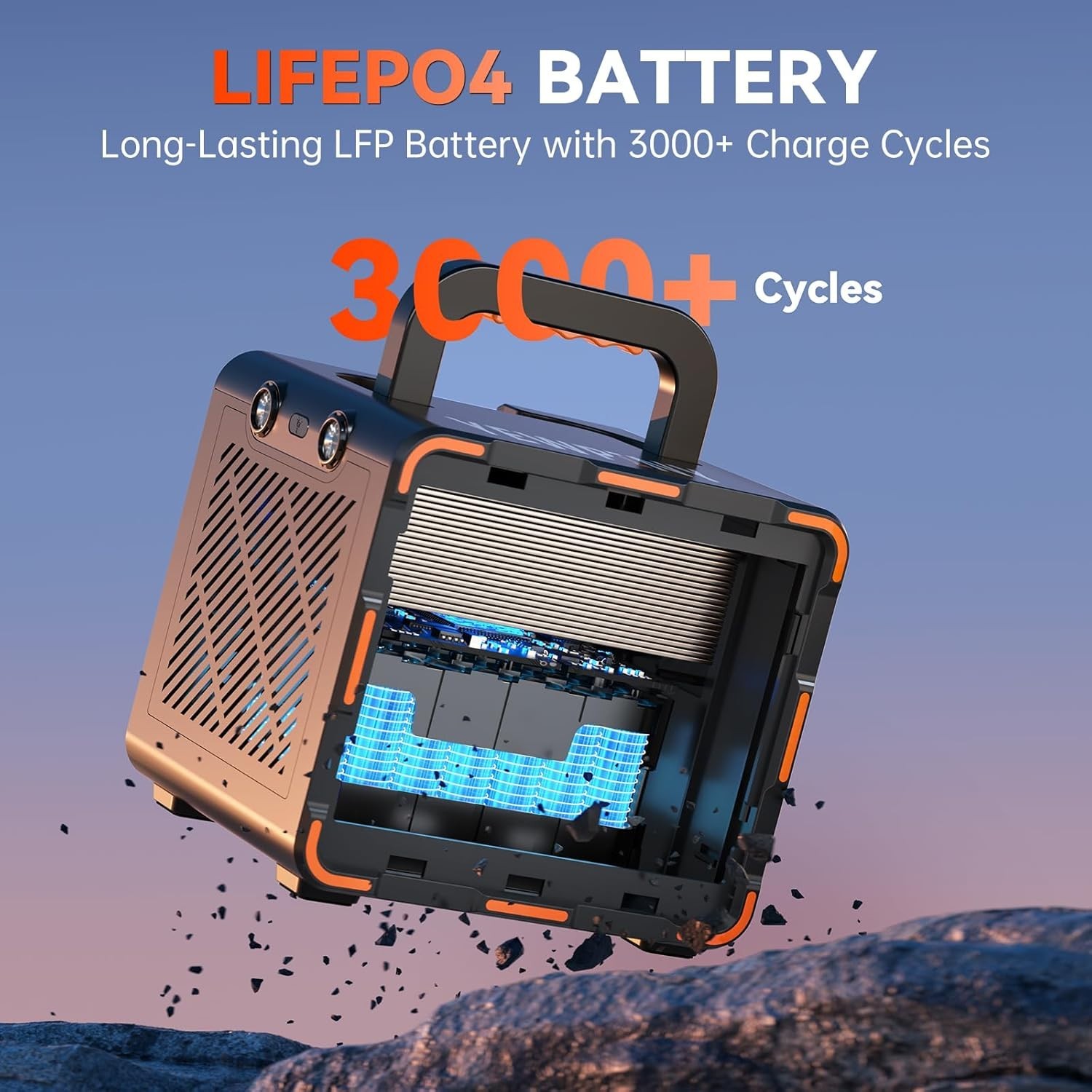 Emergency Power Supply 300W Solar Generator^